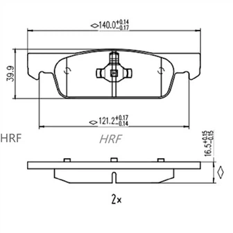 Bremseklodser til Dacia Sandero