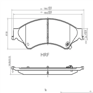 Bremseklodser til erhvervskøretøjer