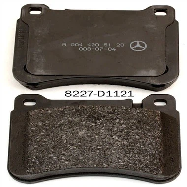 Skivebremseklodser bag